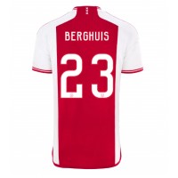 Echipament fotbal Ajax Steven Berghuis #23 Tricou Acasa 2023-24 maneca scurta